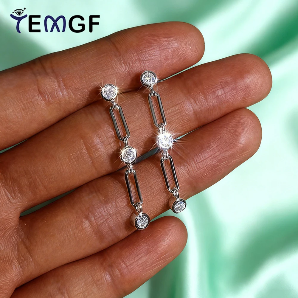 TEMGF Лидер продаж, серьги с кисточками из стерлингового серебра S925, полные 3 мм, муассанитовые серьги-гвоздики с пузырьками для женщин и девочек, ювелирные украшения с GRA
TEMGF Лидер продаж, серьги с кисточками из стерлингового серебра S925, полные 3 мм, муассанитовые серьги-гвоздики с пузырьками для женщин и девочек, ювелирные украшения с GRA