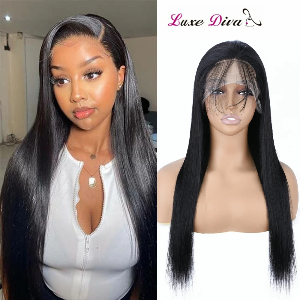 Luxediva13x4 Straight Lace Front Wig For Women Human Hair Wigs Transparent Lace Frontal Wig Brazilian Glueless Wig Human Hair
Luxediva13x4 Straight Lace Front Wig For Women Human Hair Wigs Transparent Lace Frontal Wig Brazilian Glueless Wig Human Hair
