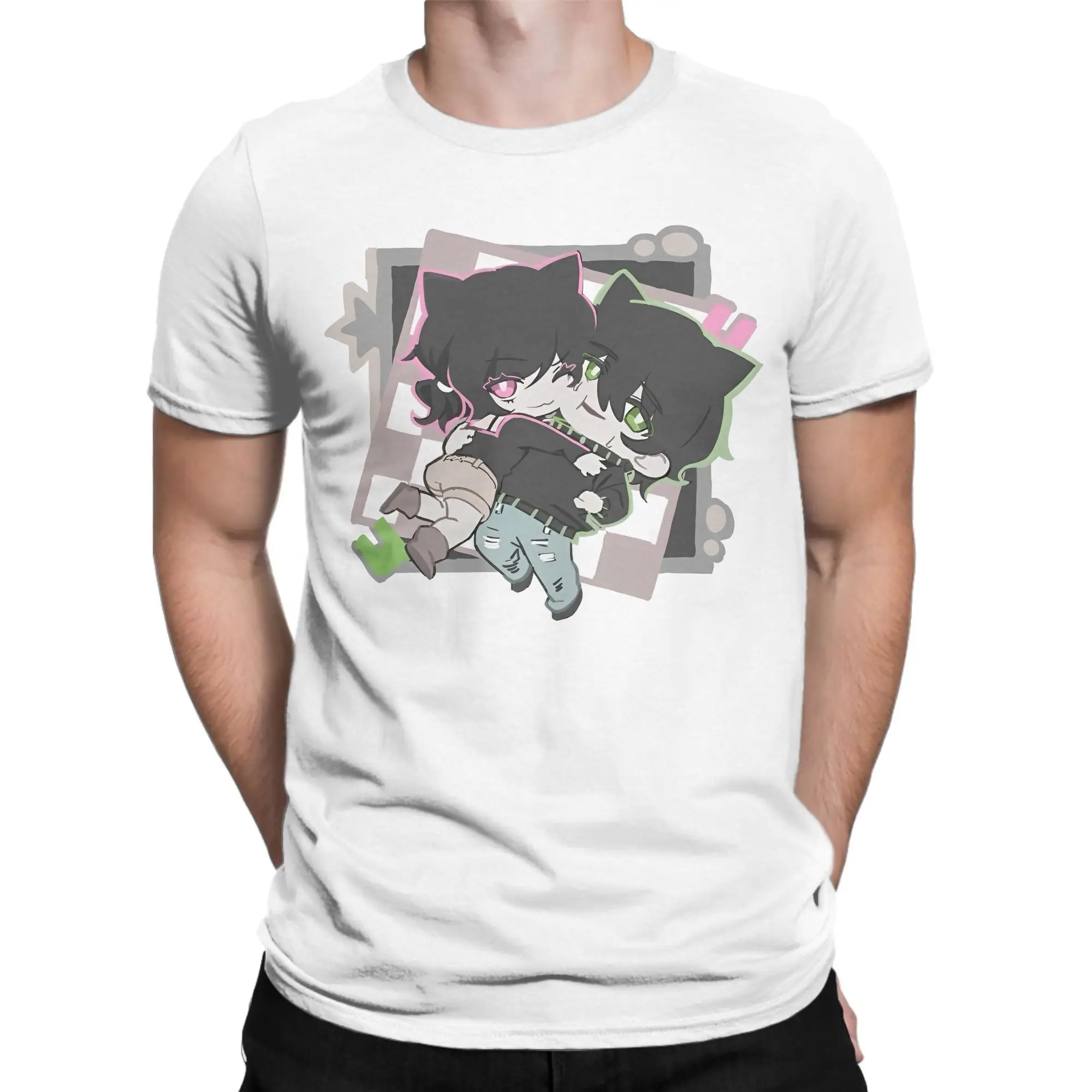 Men T-Shirt Anime The Coffin Of Andy And Leyley Fun Cotton Tees Short Sleeve T Shirt Crew Neck Clothes Plus Size
Men T-Shirt Anime The Coffin Of Andy And Leyley Fun Cotton Tees Short Sleeve T Shirt Crew Neck Clothes Plus Size