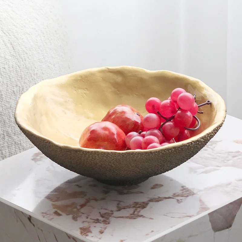 Simple and modern creative round lychee grain fruit plate ornament decoration home living room dining table coffee table light l
Simple and modern creative round lychee grain fruit plate ornament decoration home living room dining table coffee table light l