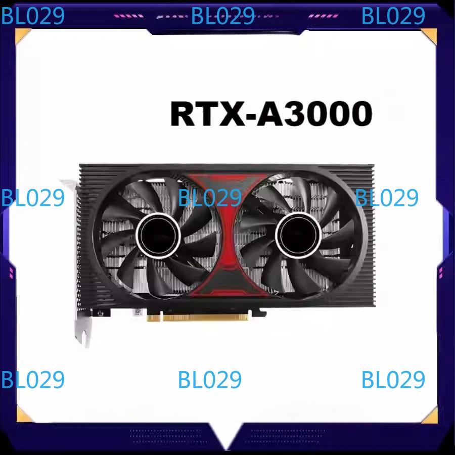 Новая видеокарта RTXA3000-12G с двойным вентилятором охлаждения
Новая видеокарта RTXA3000-12G с двойным вентилятором охлаждения