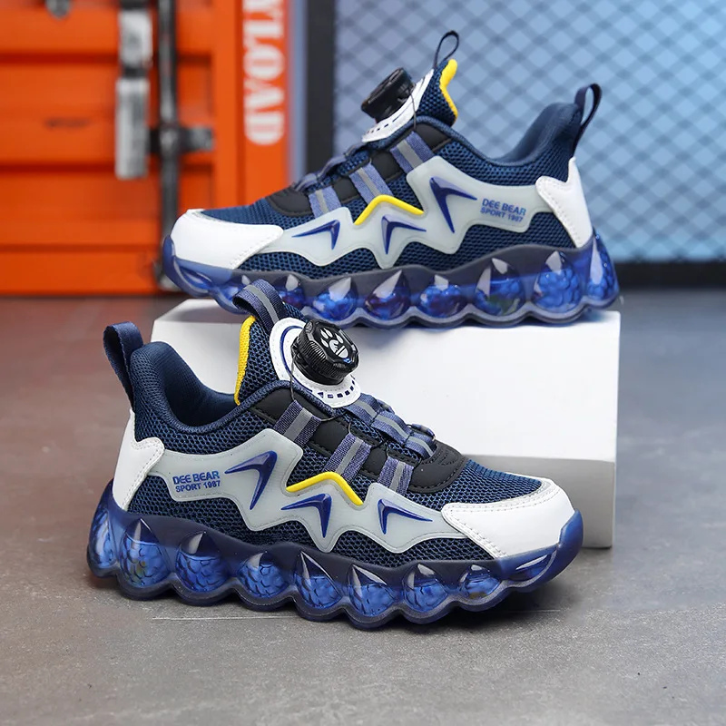 Children's Sneakers with Swivel Buttons, Medium and Large Children's Boys' Shoes, Soft Sole Running Shoes, Mesh
Children's Sneakers with Swivel Buttons, Medium and Large Children's Boys' Shoes, Soft Sole Running Shoes, Mesh