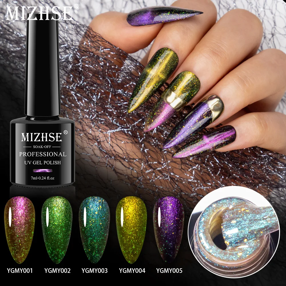 MIZHSE 7ML 3D Luminous Reflective Cat Magnetic Gel Nail Manicure Soak Off UV/LED Nail Manicure Art Magnetic Varnishes Nail Art
MIZHSE 7ML 3D Luminous Reflective Cat Magnetic Gel Nail Manicure Soak Off UV/LED Nail Manicure Art Magnetic Varnishes Nail Art
