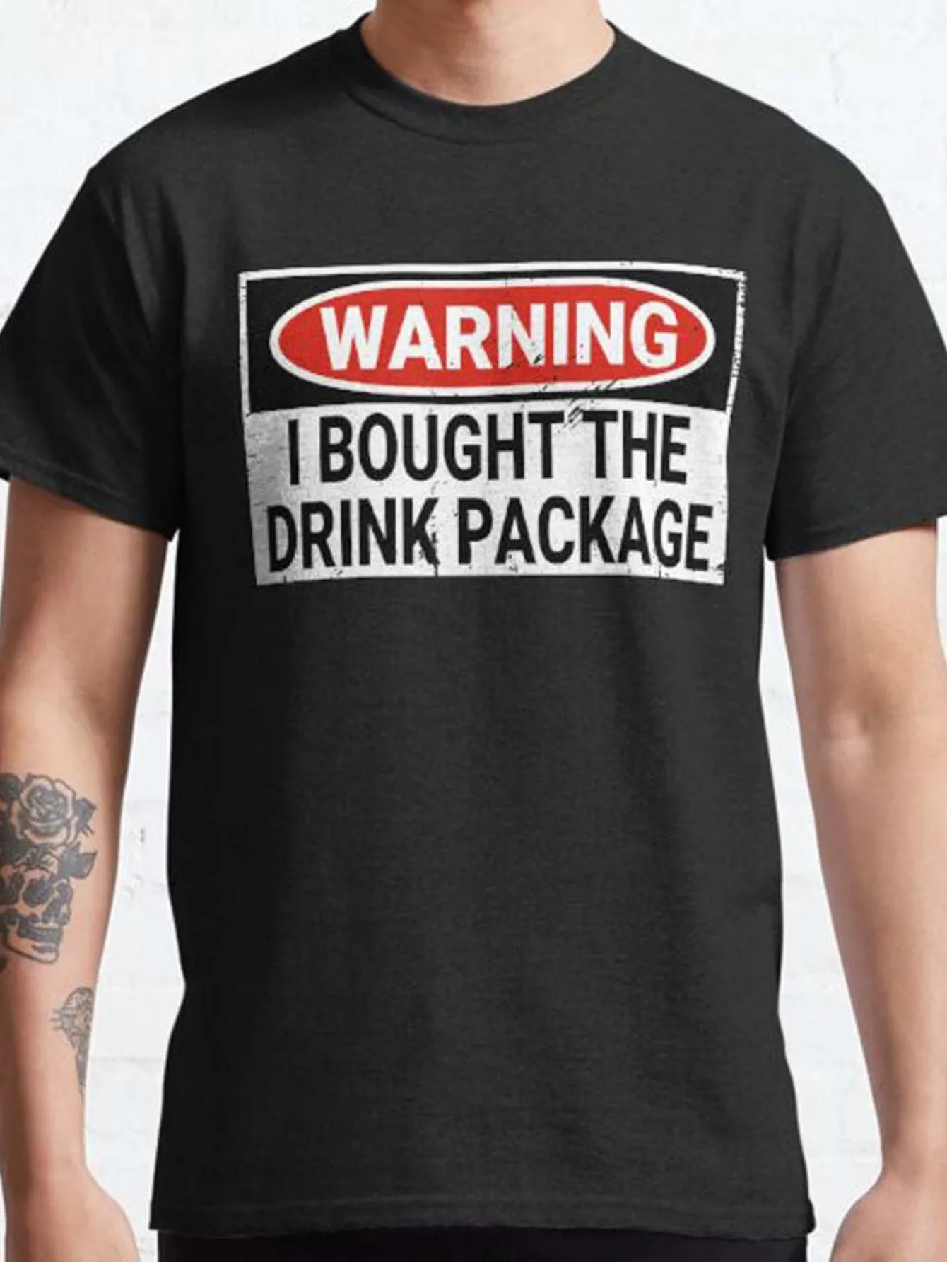 Top Pick Men's Designer T-Shirts with Bold Warning Graphic
Top Pick Men's Designer T-Shirts with Bold Warning Graphic