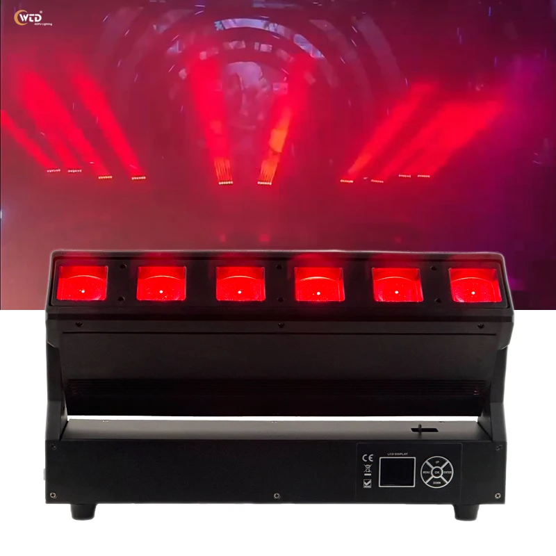 AOPU LED DJ Disco Stage Light Pixel 6x40W RGBW 4in1 Beam Wash Zoom Moving Head Lights for Wedding
AOPU LED DJ Disco Stage Light Pixel 6x40W RGBW 4in1 Beam Wash Zoom Moving Head Lights for Wedding