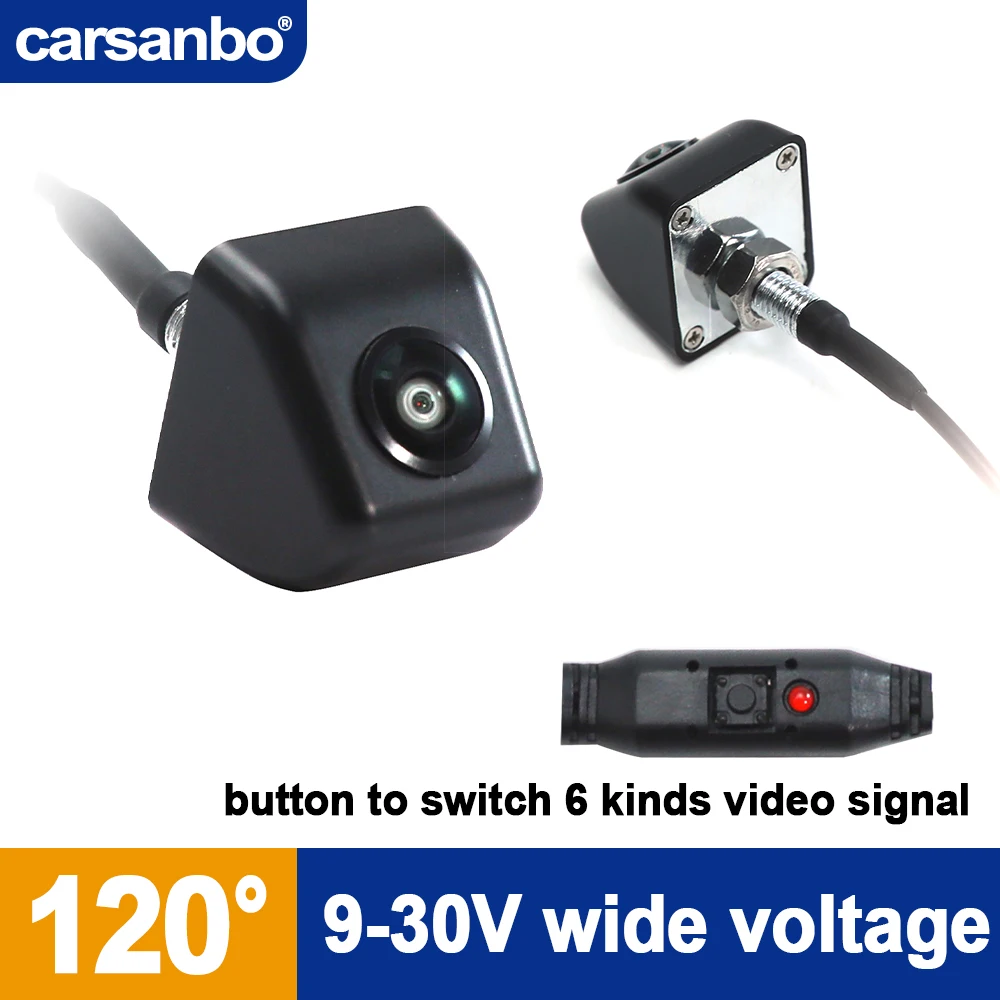 Carsanbo Car Rear Front Camera with 6 Switchable Video Signals Night Vision Parking Assistant 9-30V Wide Voltage Korean Style
Carsanbo Car Rear Front Camera with 6 Switchable Video Signals Night Vision Parking Assistant 9-30V Wide Voltage Korean Style