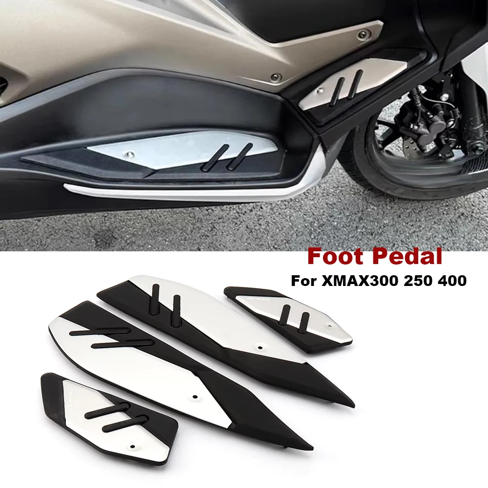For Yamaha XMAX300 X-MAX 300 XMAX250 XMAX400 Motorcycle Footpads Plate Aluminum Alloy Pedal Modified Skid proof Footrest
For Yamaha XMAX300 X-MAX 300 XMAX250 XMAX400 Motorcycle Footpads Plate Aluminum Alloy Pedal Modified Skid proof Footrest