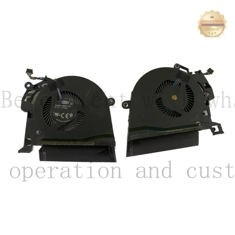 YD WANG FOR HP ZBook 15 G6 CPU GPU Cooling Fan L73359-001 L72277-001 L72294-001 (ONLY FAN)
YD WANG FOR HP ZBook 15 G6 CPU GPU Cooling Fan L73359-001 L72277-001 L72294-001 (ONLY FAN)