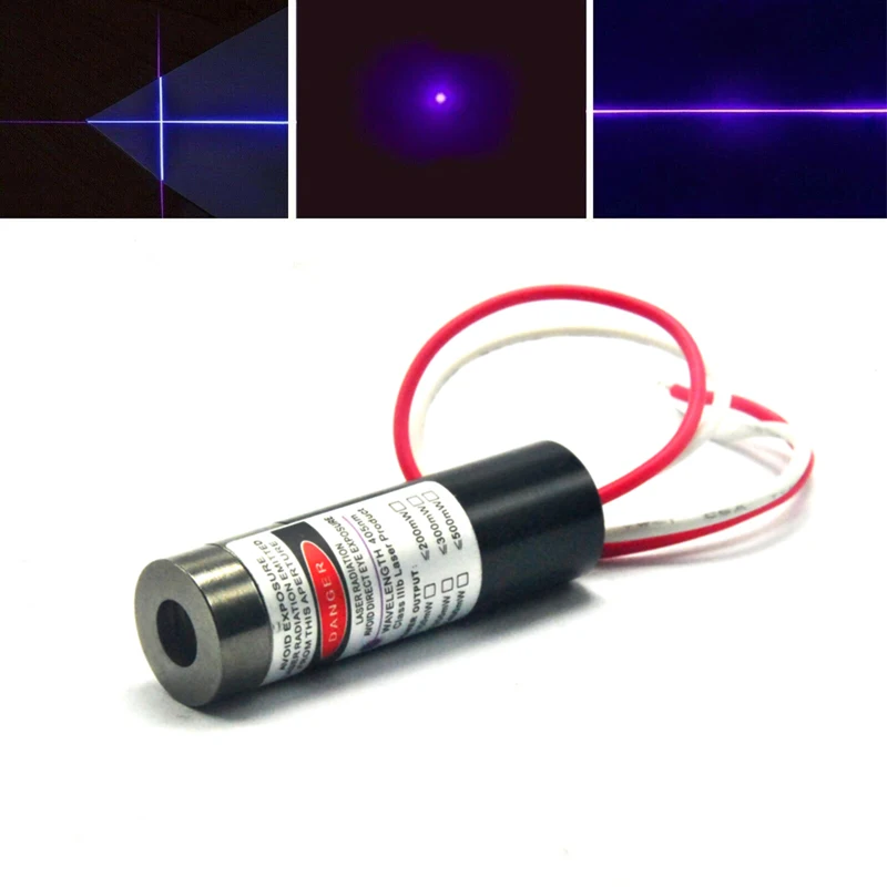Dot/Line/Cross 405nm 20mW Violet/Blue Laser Diode Module Diameter 13mm Industrial/Lab Lazer
Dot/Line/Cross 405nm 20mW Violet/Blue Laser Diode Module Diameter 13mm Industrial/Lab Lazer