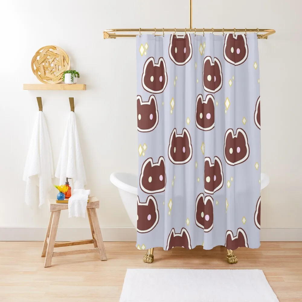Cookie Cat Shower Curtain Funny Shower Modern Bathroom Accessories Cover Curtain
Cookie Cat Shower Curtain Funny Shower Modern Bathroom Accessories Cover Curtain