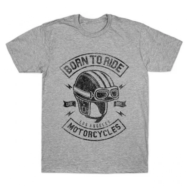 Born To Ride Cafe Racer Retro Motorcycle Gift T-Shirt for Racing bikers 100% cotton Short sleeve Graphic clothes All size Tee
Born To Ride Cafe Racer Retro Motorcycle Gift T-Shirt for Racing bikers 100% cotton Short sleeve Graphic clothes All size Tee