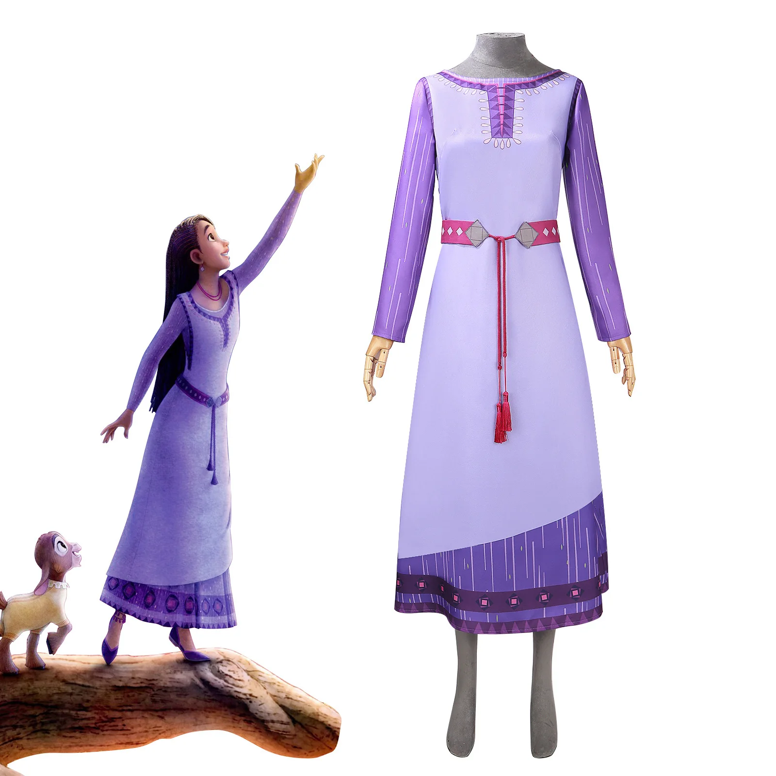 Wish Asha Cosplay Costume, Princess Dress Performance Costume, One-Piece Dress, Cosplay Dress
Wish Asha Cosplay Costume, Princess Dress Performance Costume, One-Piece Dress, Cosplay Dress