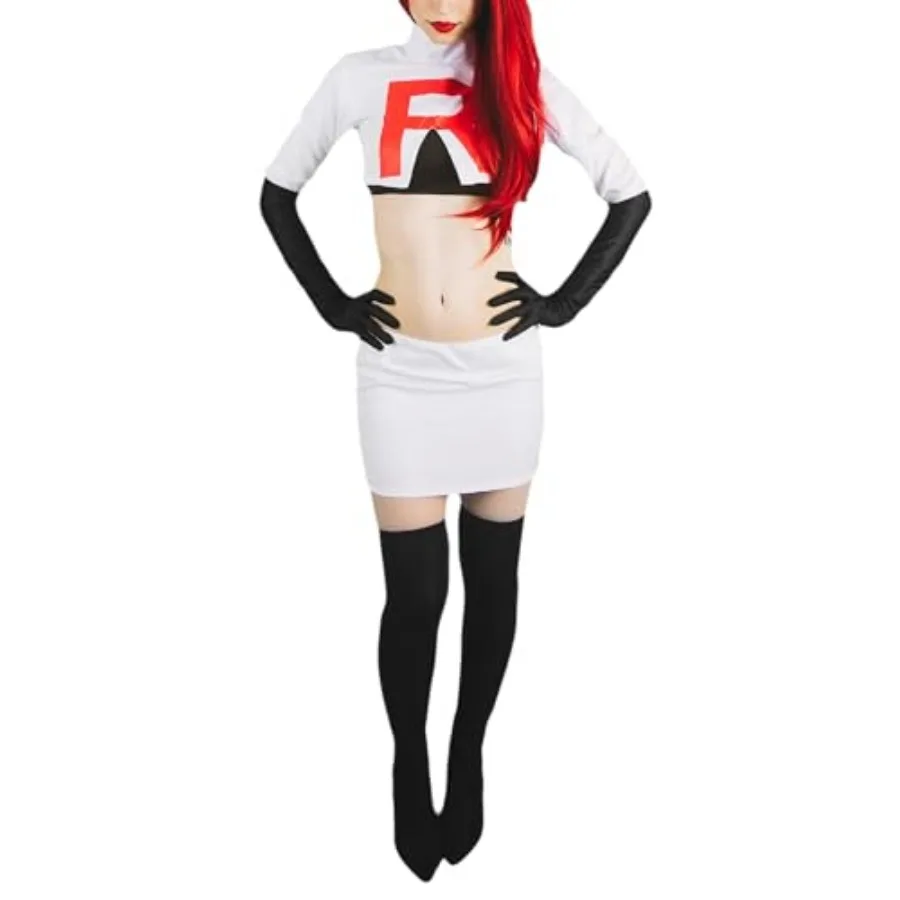 DAZCOS Women US Size Cosplay Costume Outfit with Gloves and Socks Halloween Costume
DAZCOS Women US Size Cosplay Costume Outfit with Gloves and Socks Halloween Costume