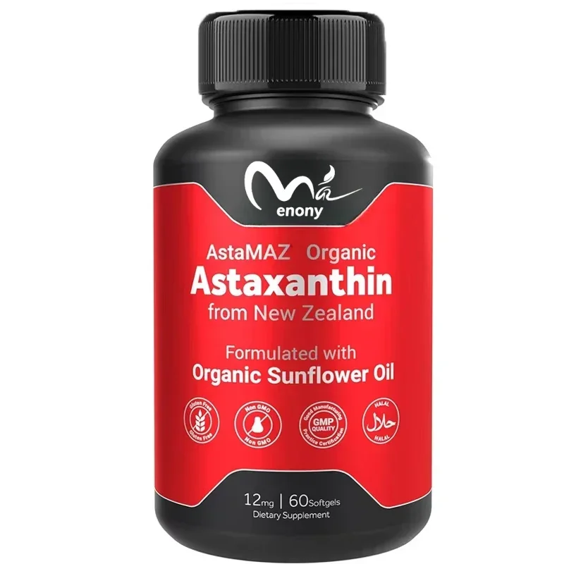 Новая Зеландия Астаксантин (12 мг) Улучшает естественный витамин Е, не ГМО, соя и глютен, 60 мягких желатиновых капсул (доза 1 месяц)
Новая Зеландия Астаксантин (12 мг) Улучшает естественный витамин Е, не ГМО, соя и глютен, 60 мягких желатиновых капсул (доза 1 месяц)