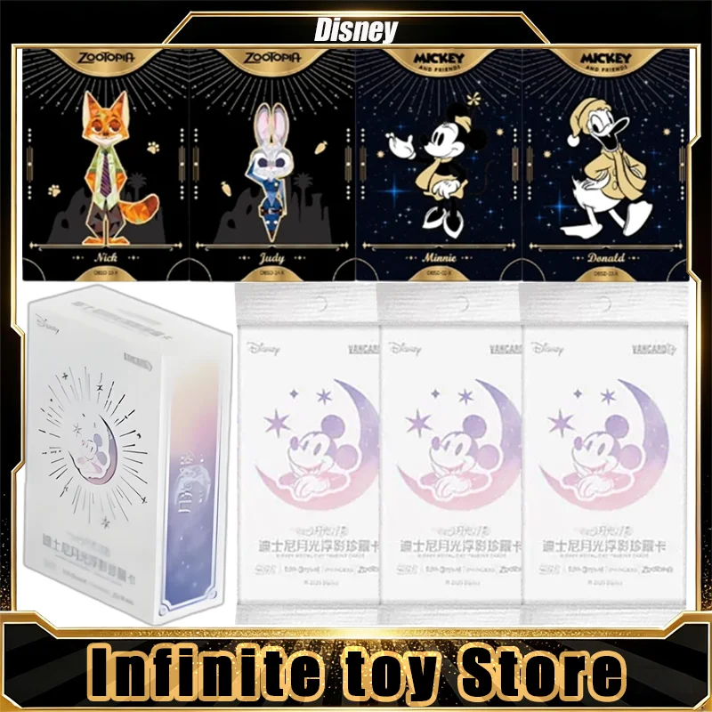 VANCARD Disney Card Moonlight Silhouette Genuine Anime Trading Cards Mystery Box Set Board Game Toys Birthday Gifts for Woman
VANCARD Disney Card Moonlight Silhouette Genuine Anime Trading Cards Mystery Box Set Board Game Toys Birthday Gifts for Woman