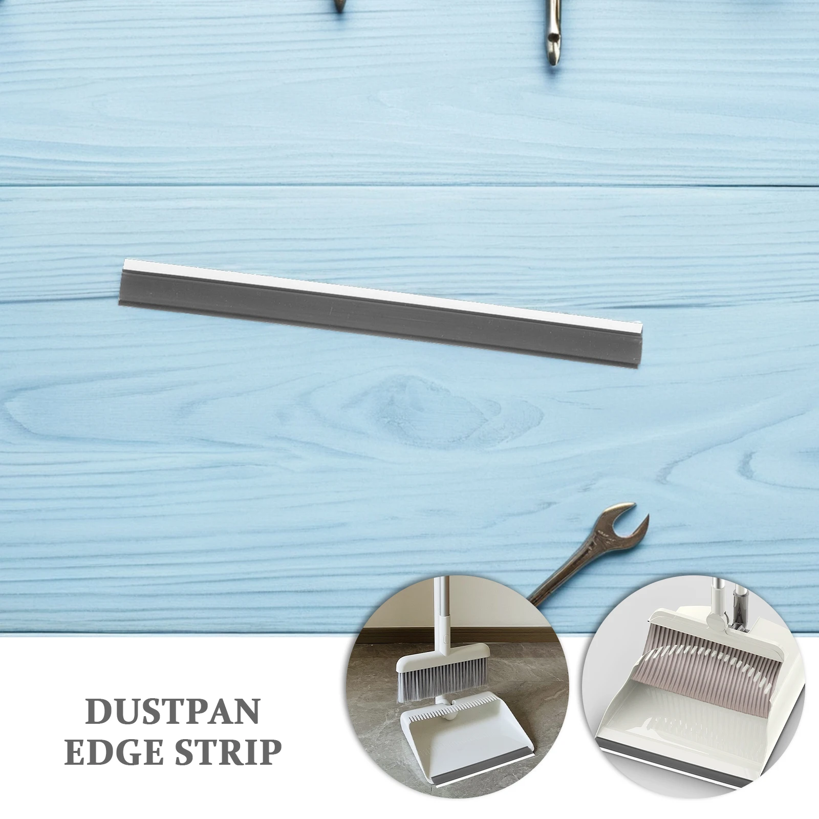 2Pcs Dustpan Edge Strip Plastic Replacement Parts Simple Design Easy Installation Practical Accessories
2Pcs Dustpan Edge Strip Plastic Replacement Parts Simple Design Easy Installation Practical Accessories
