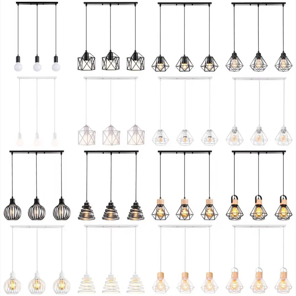 3 Heads Vintage Pendant Lights Wood Hanging Lamp Chandelier Industrial for Loft Dinning Living Room Kitchen Lighting Fixture LED
3 Heads Vintage Pendant Lights Wood Hanging Lamp Chandelier Industrial for Loft Dinning Living Room Kitchen Lighting Fixture LED