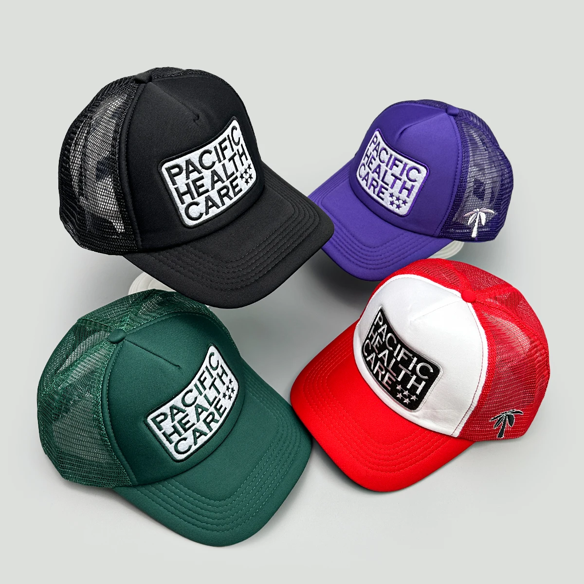 Coconut Tree Letter Embroidery Baseball Hats New Unisex Sunshade Casual Breathable Color Block Versatile Fashion Trucker Caps
Coconut Tree Letter Embroidery Baseball Hats New Unisex Sunshade Casual Breathable Color Block Versatile Fashion Trucker Caps