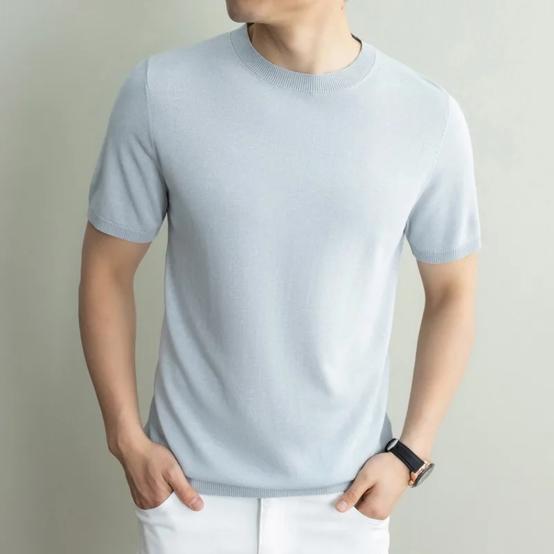 Lightweight Linen T-shirt for Men Short Sleeve Tee Old Money Style Summer Fashion Breathable Preppy Casual
Lightweight Linen T-shirt for Men Short Sleeve Tee Old Money Style Summer Fashion Breathable Preppy Casual