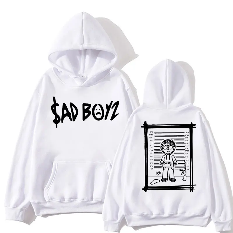Junior H Sad Boyz Graphic Hoodies World Tour Merch Hip Hop Harajuku Sweatshirt Men Women Fleece Oversized Y2k Tops Streetwear
Junior H Sad Boyz Graphic Hoodies World Tour Merch Hip Hop Harajuku Sweatshirt Men Women Fleece Oversized Y2k Tops Streetwear
