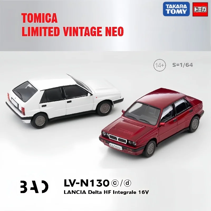 TAKARA TOMY TLV LV-N130c N130d LanciaDelta HFdie-cast miniature simulation car models,adult ornaments,boys toys,children's gifts
TAKARA TOMY TLV LV-N130c N130d LanciaDelta HFdie-cast miniature simulation car models,adult ornaments,boys toys,children's gifts
