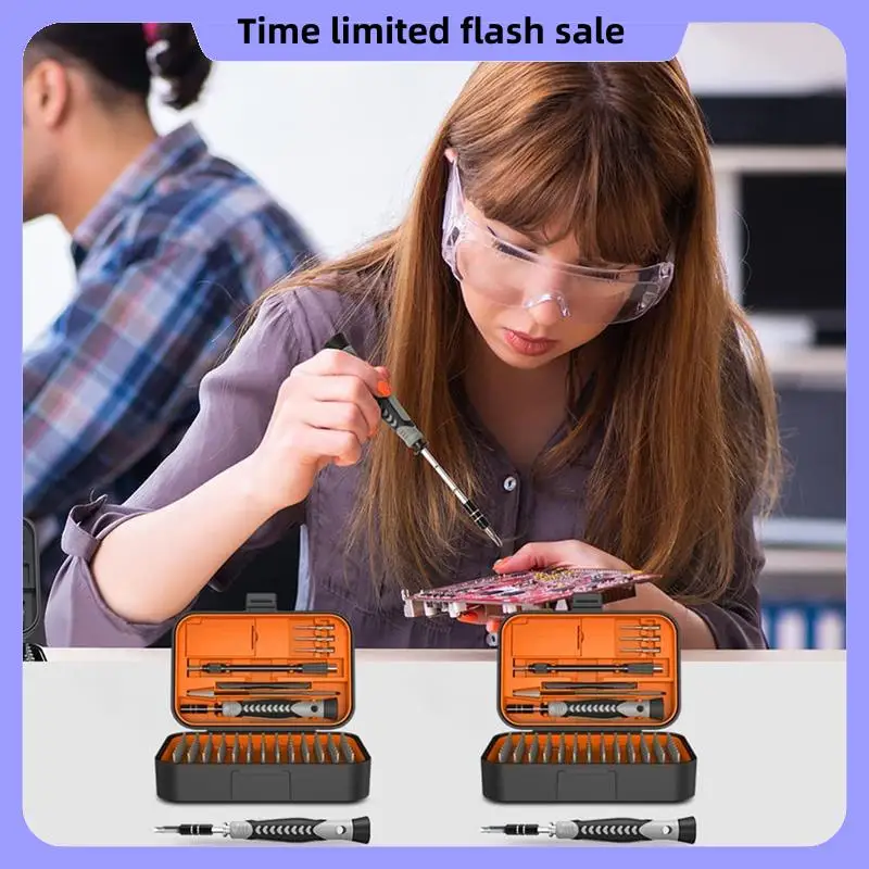 A40T Precision Screwdriver Set With 120 Bits Magnetic Screwdriver Set With Mini Built-In Box For , Phone,PS4, Watch
A40T Precision Screwdriver Set With 120 Bits Magnetic Screwdriver Set With Mini Built-In Box For , Phone,PS4, Watch