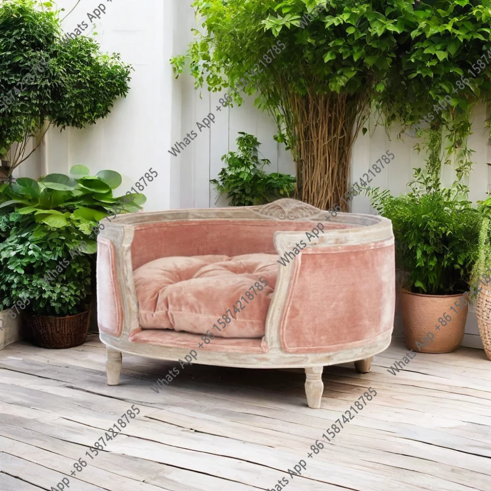 A New Solid Wood European-Style Carved Dog Nest Cat Nest Pet Sofa Pet Bed For Small Animals Wholesale And Retail Available
A New Solid Wood European-Style Carved Dog Nest Cat Nest Pet Sofa Pet Bed For Small Animals Wholesale And Retail Available