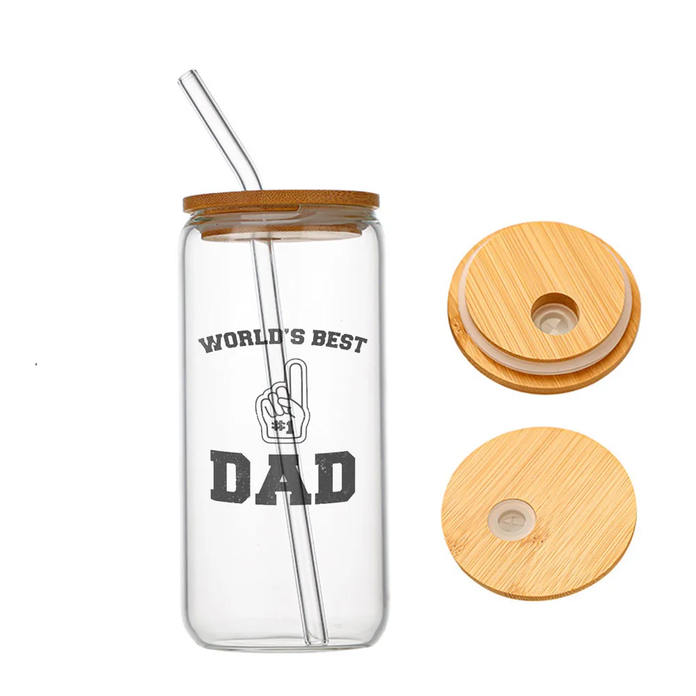 World Best Dad Ever Daddy Gifts Glass For Heat Resistant High Drinking Cup With Straws Lids 16 oz
World Best Dad Ever Daddy Gifts Glass For Heat Resistant High Drinking Cup With Straws Lids 16 oz