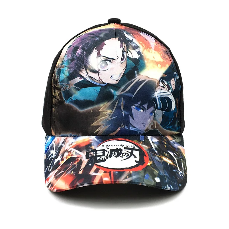 Demon Slayer Cartoon Baseball Cap Summer Boy Peripheral Print Children's Sun Hat Hat Kamado Tanjiro's Peripheral Gift for Fans
Demon Slayer Cartoon Baseball Cap Summer Boy Peripheral Print Children's Sun Hat Hat Kamado Tanjiro's Peripheral Gift for Fans