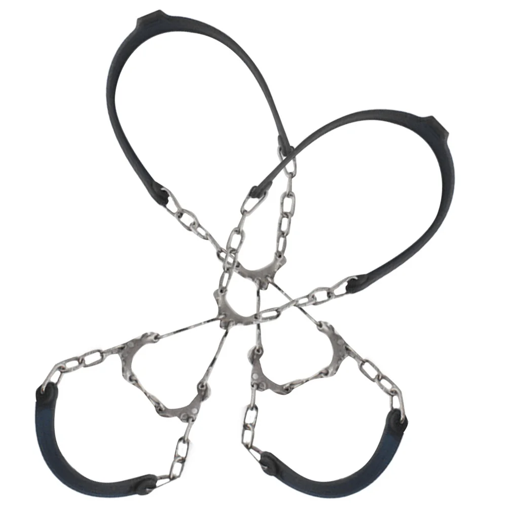 2 Pcs Shoe Ice Grippers Non Slip Covers for Boots Chains Cleats Shoes
2 Pcs Shoe Ice Grippers Non Slip Covers for Boots Chains Cleats Shoes