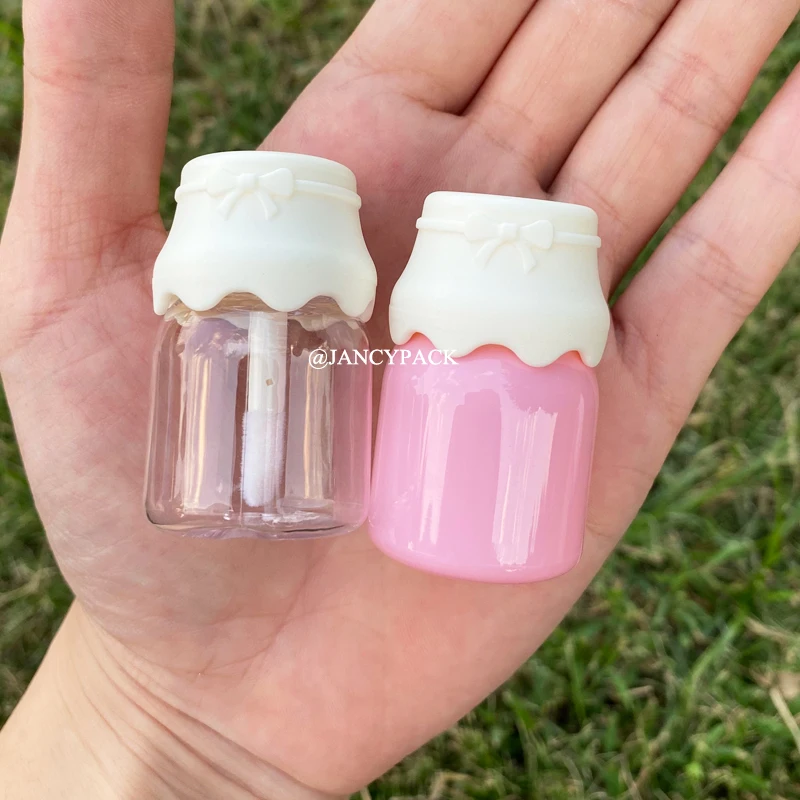 cute white pink milk bottle Lip Gloss Tube Clear Amber Plastic DIY lipgloss Containers Bottle Mini Empty Cosmetic Container Tool
cute white pink milk bottle Lip Gloss Tube Clear Amber Plastic DIY lipgloss Containers Bottle Mini Empty Cosmetic Container Tool