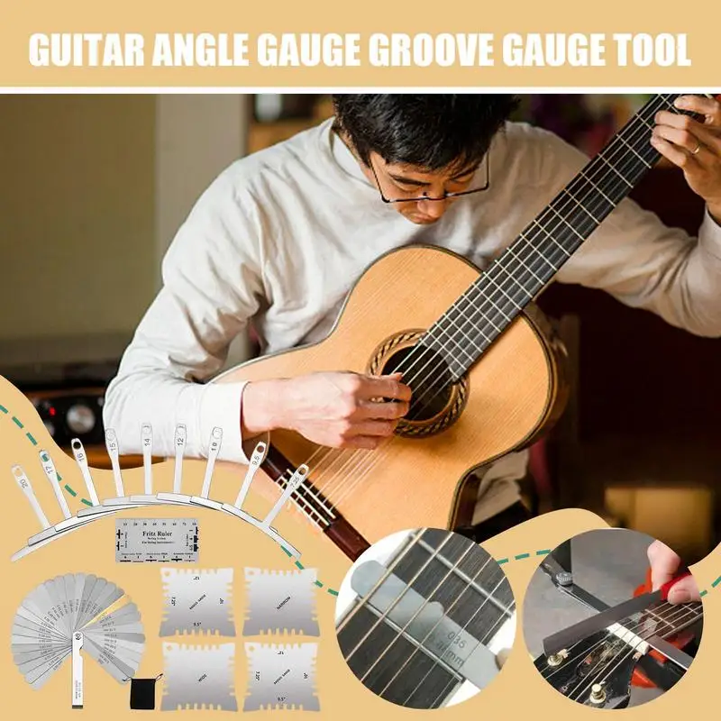 String Action Gauge Feeler Gauge String Action Ruler With Clear Scale Versatile Luthier Setup Kit Measuring Tools For Musicians
String Action Gauge Feeler Gauge String Action Ruler With Clear Scale Versatile Luthier Setup Kit Measuring Tools For Musicians