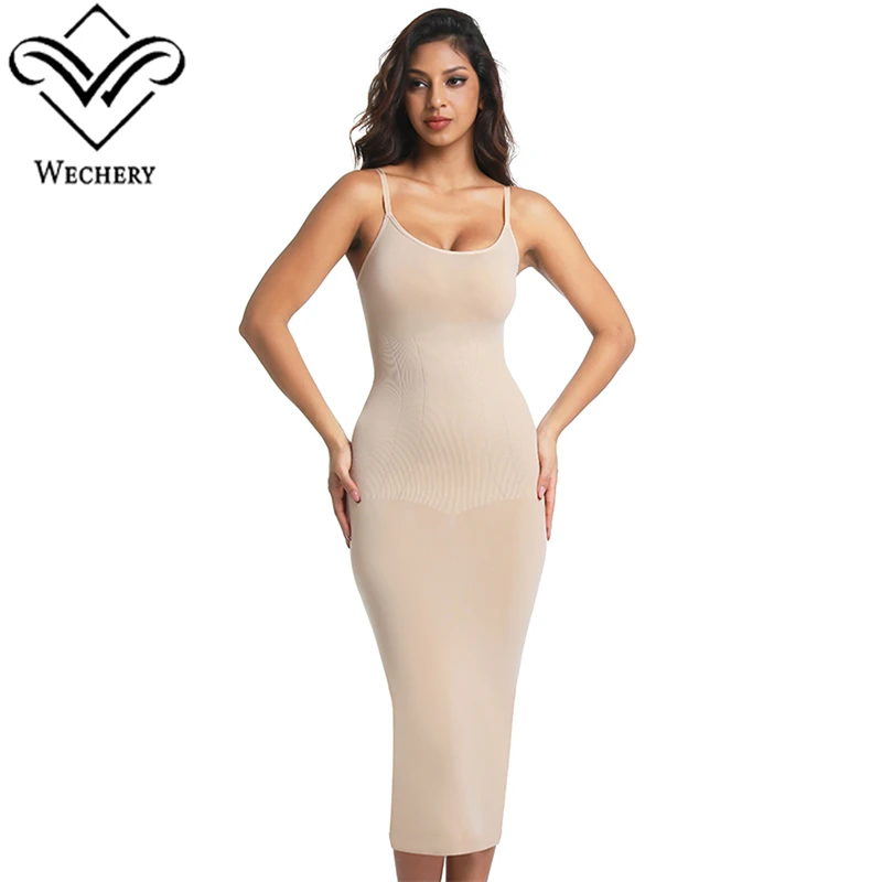 Wechery Plus Size Woman Clothing High Elasticity Abdominal Compression Slim Slip Dress Female Elegant Party Dresses
Wechery Plus Size Woman Clothing High Elasticity Abdominal Compression Slim Slip Dress Female Elegant Party Dresses