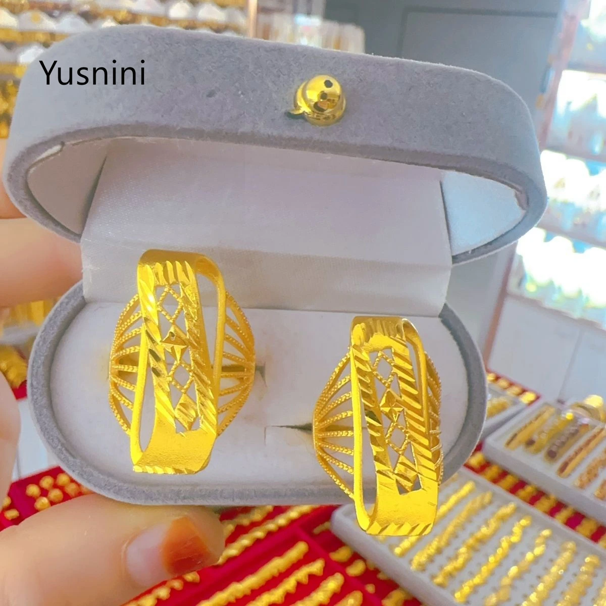 Dubai Jewelry Women's 24K Gold Plated Ring Adjustable Ring Wedding Couple Jewelry Gift Ethiopia YY10989
Dubai Jewelry Women's 24K Gold Plated Ring Adjustable Ring Wedding Couple Jewelry Gift Ethiopia YY10989