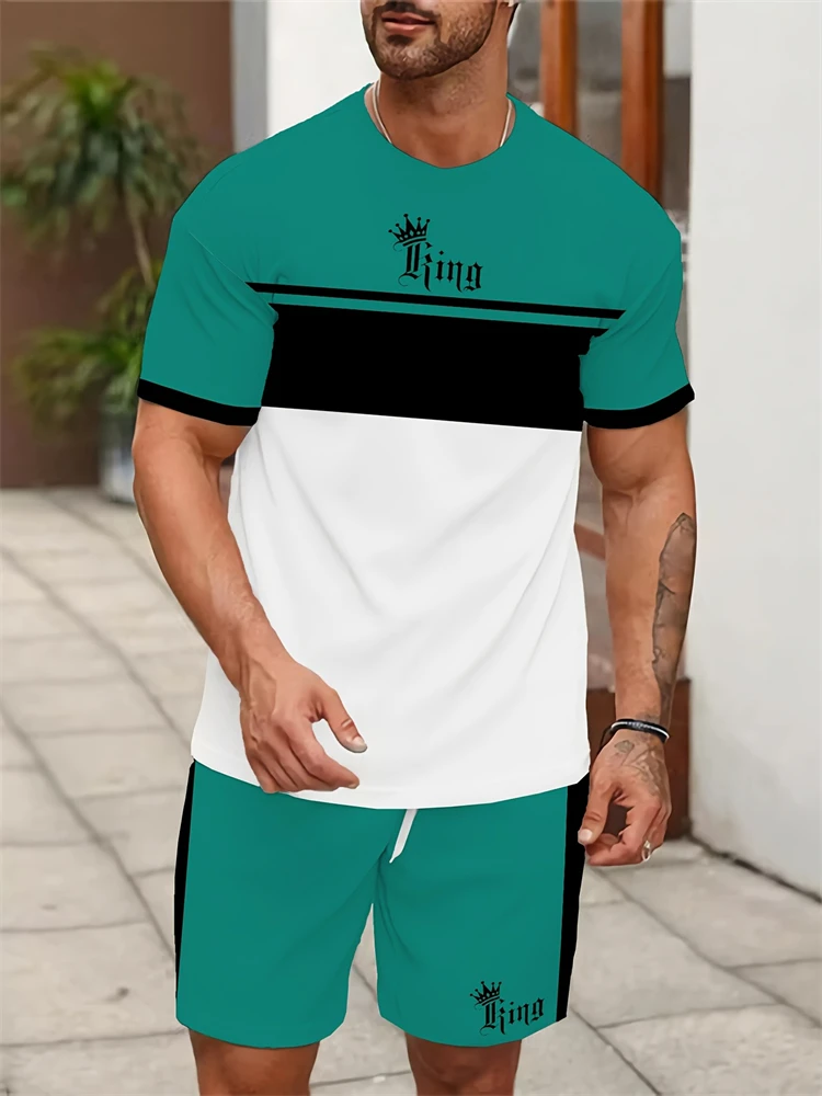 2025 Summer New Men's Short-sleeved Suit Simple Casual Men's T-shirt Street Fashion Polyester Men's Outdoor Sportswear
2025 Summer New Men's Short-sleeved Suit Simple Casual Men's T-shirt Street Fashion Polyester Men's Outdoor Sportswear