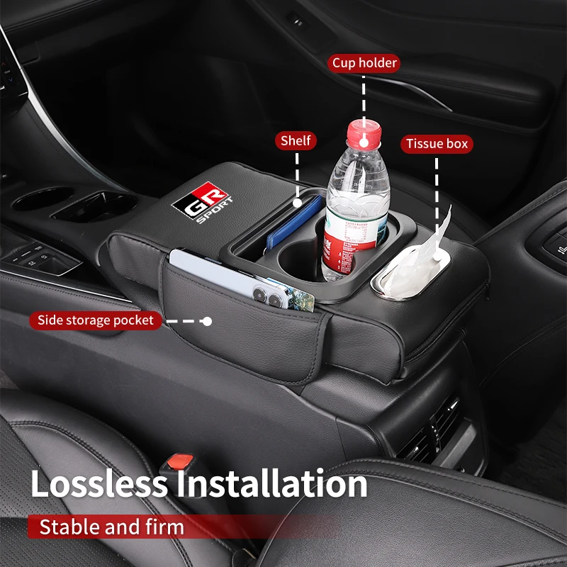 Car Armrest Box Cushion Console Storage Box Elbow Rest Pad Accessories For Toyota Crown GR Corolla YARIS L Auris C-HR Hilux Vios
Car Armrest Box Cushion Console Storage Box Elbow Rest Pad Accessories For Toyota Crown GR Corolla YARIS L Auris C-HR Hilux Vios
