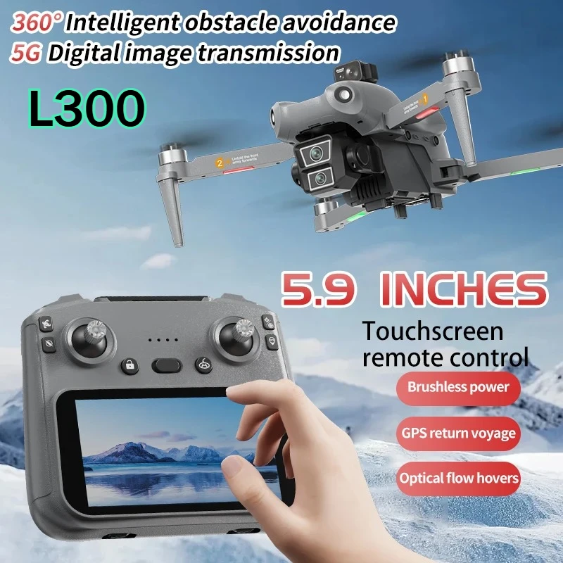 L300 wide-angle camera 5.9-inch GPS image transmission follows stable optical flow, avoids obstacles, loses control and returns
L300 wide-angle camera 5.9-inch GPS image transmission follows stable optical flow, avoids obstacles, loses control and returns