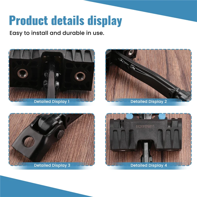 Car Door Brake Check Stopper Limiter For MINI Cooper S One Clubman Roadster R50 R52 R53 R55
Car Door Brake Check Stopper Limiter For MINI Cooper S One Clubman Roadster R50 R52 R53 R55