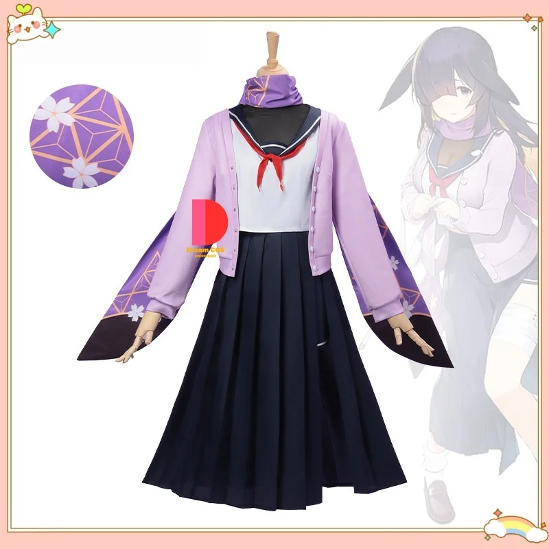 Ono Tsukuyomi Cosplay with Game-identical Costumes Complete Women's Outfit Two-dimensional Floral Purple Dress
Ono Tsukuyomi Cosplay with Game-identical Costumes Complete Women's Outfit Two-dimensional Floral Purple Dress