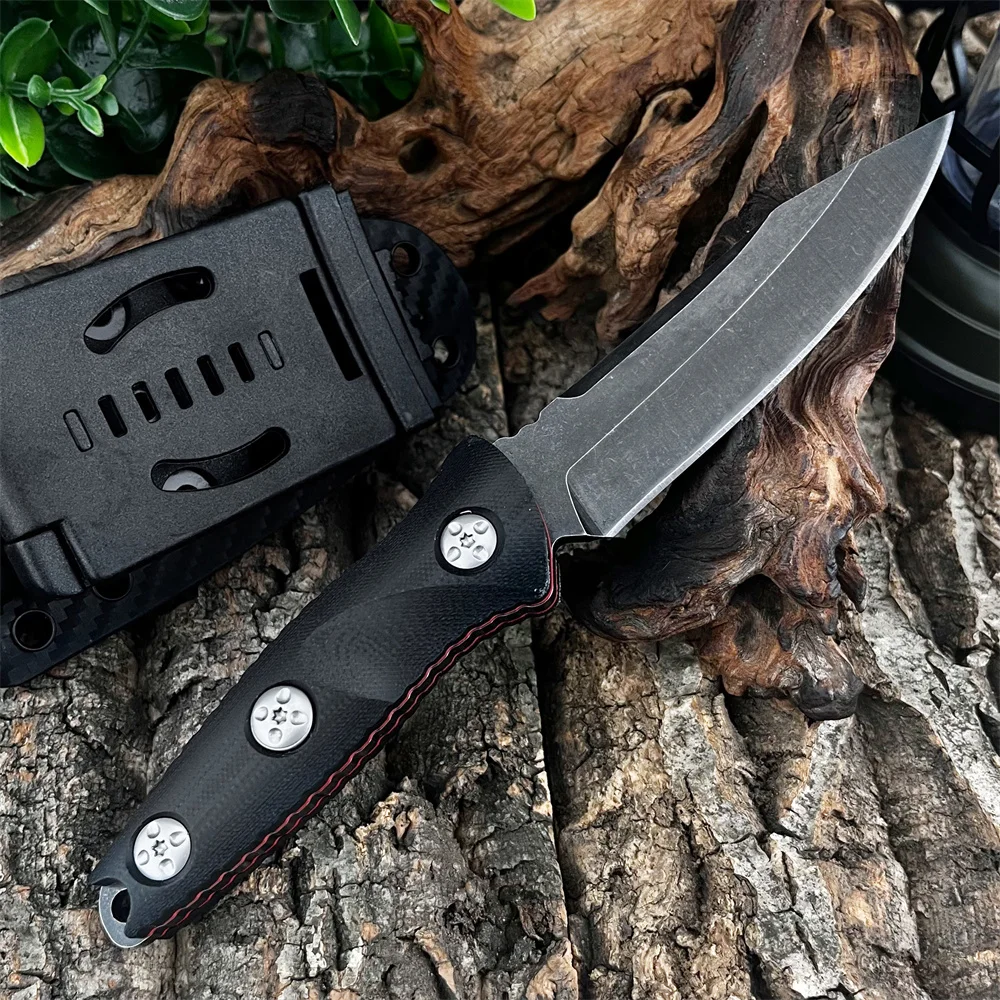 Модель высокой твердости 113, тактический нож с фиксированным лезвием, сталь 7Cr13Mov с ручкой G10, многоцелевой военный инструмент для выживания на открытом воздухе
Модель высокой твердости 113, тактический нож с фиксированным лезвием, сталь 7Cr13Mov с ручкой G10, многоцелевой военный инструмент для выживания на открытом воздухе