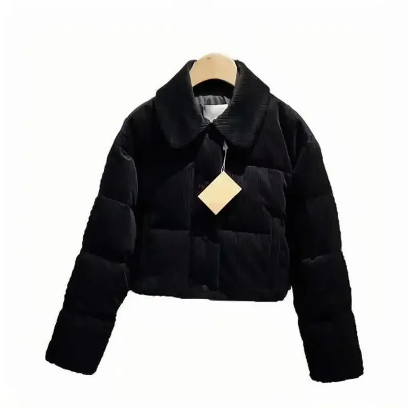 Black Corduroy Womens Clothing Winter New Thick Polo Color Short Cotton Jacket Women Warm Luxury Coat High-end
Black Corduroy Womens Clothing Winter New Thick Polo Color Short Cotton Jacket Women Warm Luxury Coat High-end