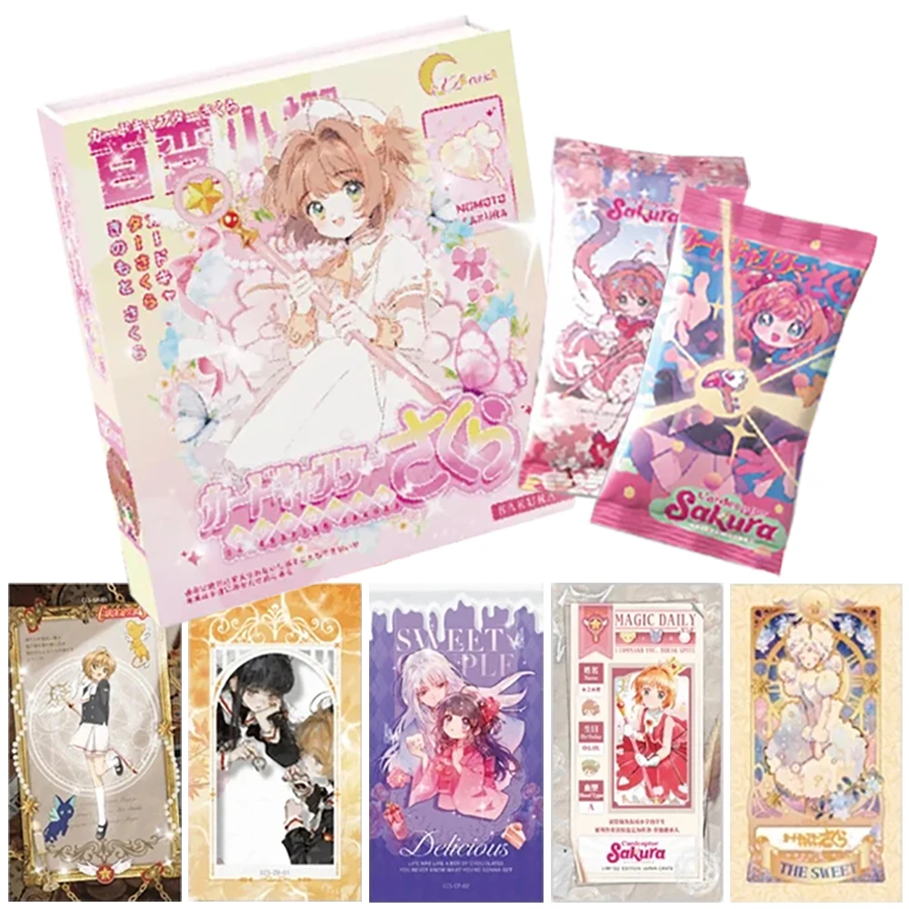 Card Captor Sakura Japanese Fantasy Magical Girl Anime Exquisite Collection Cards Popular Protagonist Creative Peripheral Toys
Card Captor Sakura Japanese Fantasy Magical Girl Anime Exquisite Collection Cards Popular Protagonist Creative Peripheral Toys