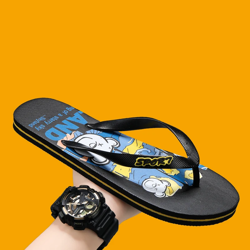 Outdoor EVA Men's Slippers Summer Beach Shoes Flat Man Flip-flop Lightweight Casual Sandals Indoor Home Non-slip Bathroom Slides
Outdoor EVA Men's Slippers Summer Beach Shoes Flat Man Flip-flop Lightweight Casual Sandals Indoor Home Non-slip Bathroom Slides