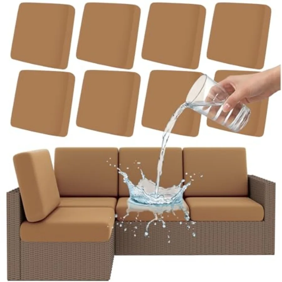Waterproof Patio Cushion Covers, Stretch Outdoor Couch Slipcovers Replacement Washable Furniture Protector Sofa Chair Seat Cove
Waterproof Patio Cushion Covers, Stretch Outdoor Couch Slipcovers Replacement Washable Furniture Protector Sofa Chair Seat Cove
