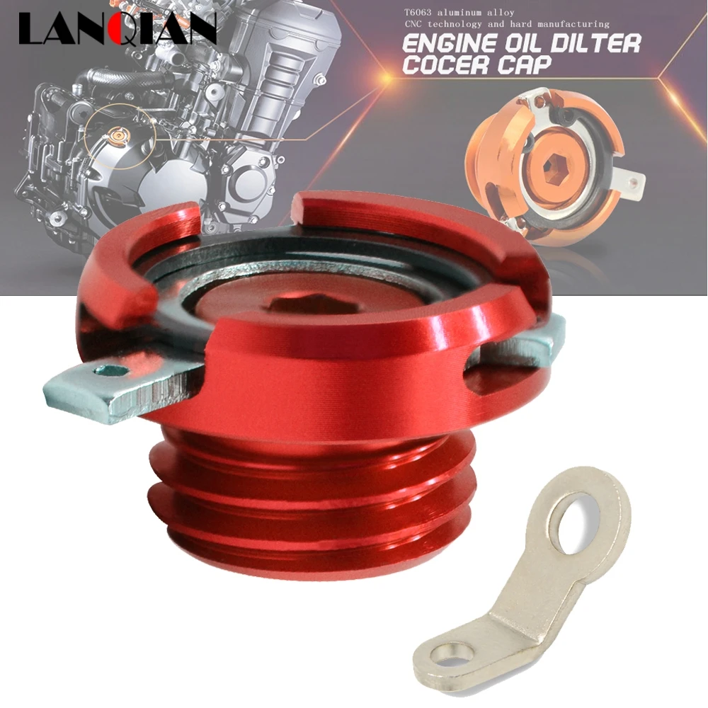 Motorcycle Aluminum Accessories Reservoir Cup Engine Oil Filter Cover Cap For Honda CB300F CB500F CB300X CB500X cb 300 500 X/F
Motorcycle Aluminum Accessories Reservoir Cup Engine Oil Filter Cover Cap For Honda CB300F CB500F CB300X CB500X cb 300 500 X/F