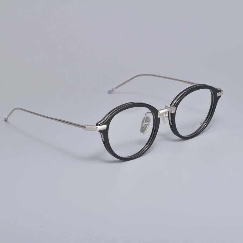 Brand Design Vintage Round Glasses Frame Women High Quality Handmade Eyeglasses Men Retro Trendy Alloy Acetate Eyewear
Brand Design Vintage Round Glasses Frame Women High Quality Handmade Eyeglasses Men Retro Trendy Alloy Acetate Eyewear