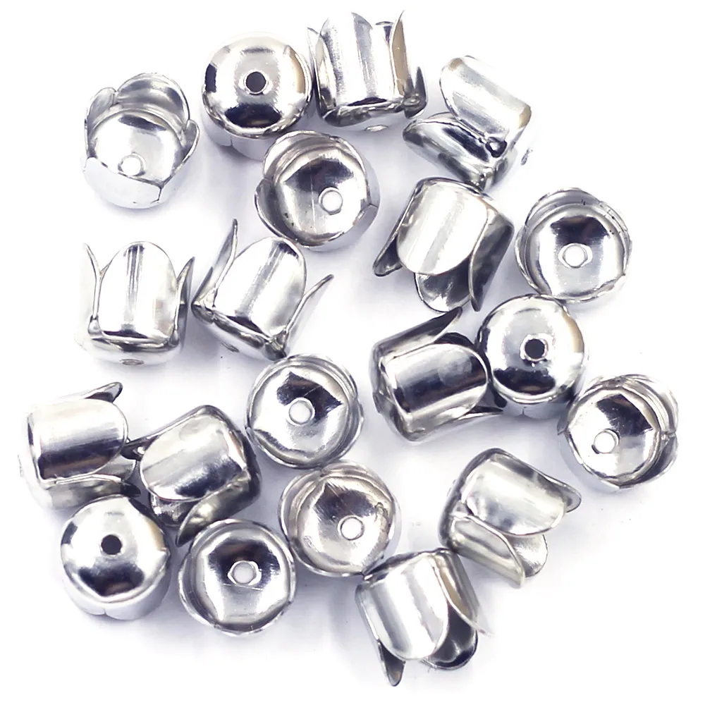 2000Pcs Silver Tone Alloy Flower End Beads Caps Fit Chain Tassel Jewelry Making Findings 8x8mm
2000Pcs Silver Tone Alloy Flower End Beads Caps Fit Chain Tassel Jewelry Making Findings 8x8mm