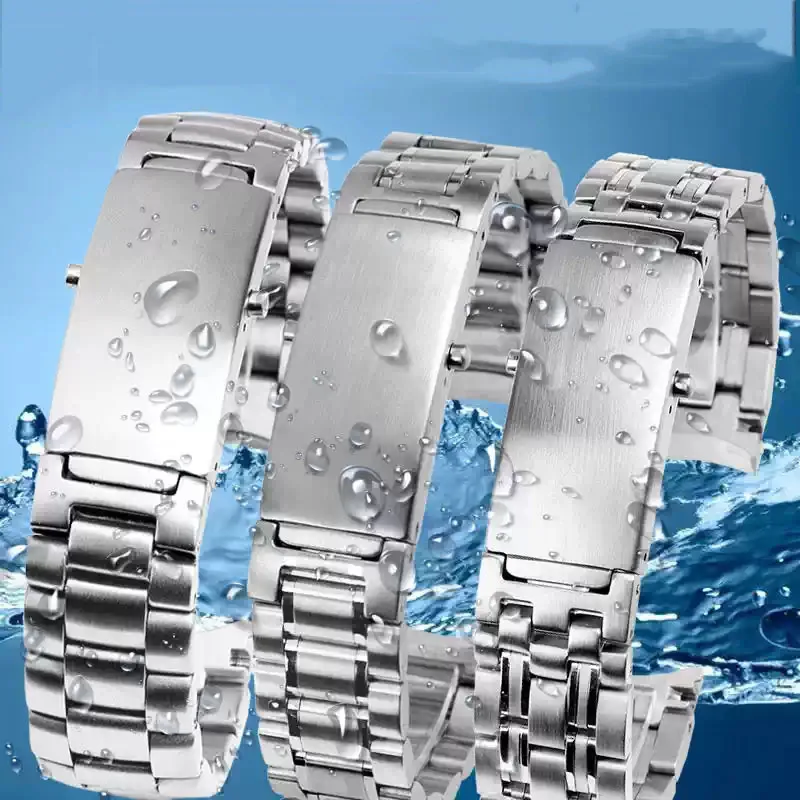 Quality 316L Silver Stainless steel Watch Bands Strap For omega seamaster speedmaster planet ocean Belt 20mm wristband
Quality 316L Silver Stainless steel Watch Bands Strap For omega seamaster speedmaster planet ocean Belt 20mm wristband