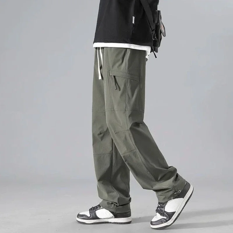 Oversize Straight Spring Summer Trousers Man Plain Y2k Vintage Fashion Casual Loose Cheapest New In Luxury Cargo Pants for Men
Oversize Straight Spring Summer Trousers Man Plain Y2k Vintage Fashion Casual Loose Cheapest New In Luxury Cargo Pants for Men