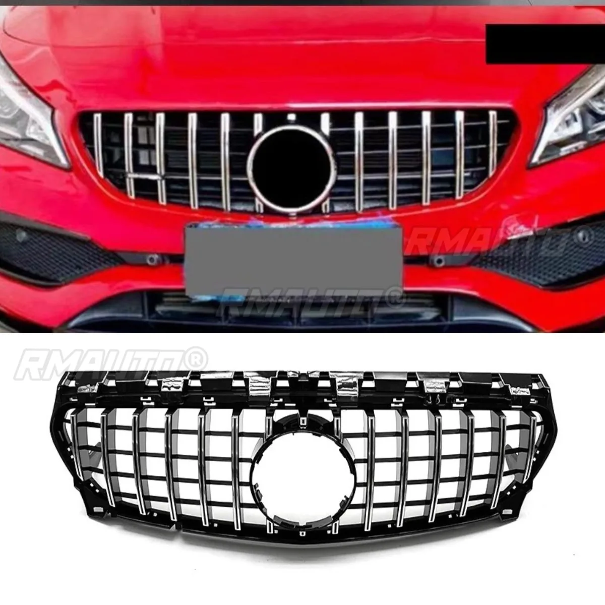 Car Bumper Grill Decorative Strips Racing Grille Body Kit Front Bumper Grill For Mercedes Benz CLA class W117 GT 2013-2019
Car Bumper Grill Decorative Strips Racing Grille Body Kit Front Bumper Grill For Mercedes Benz CLA class W117 GT 2013-2019